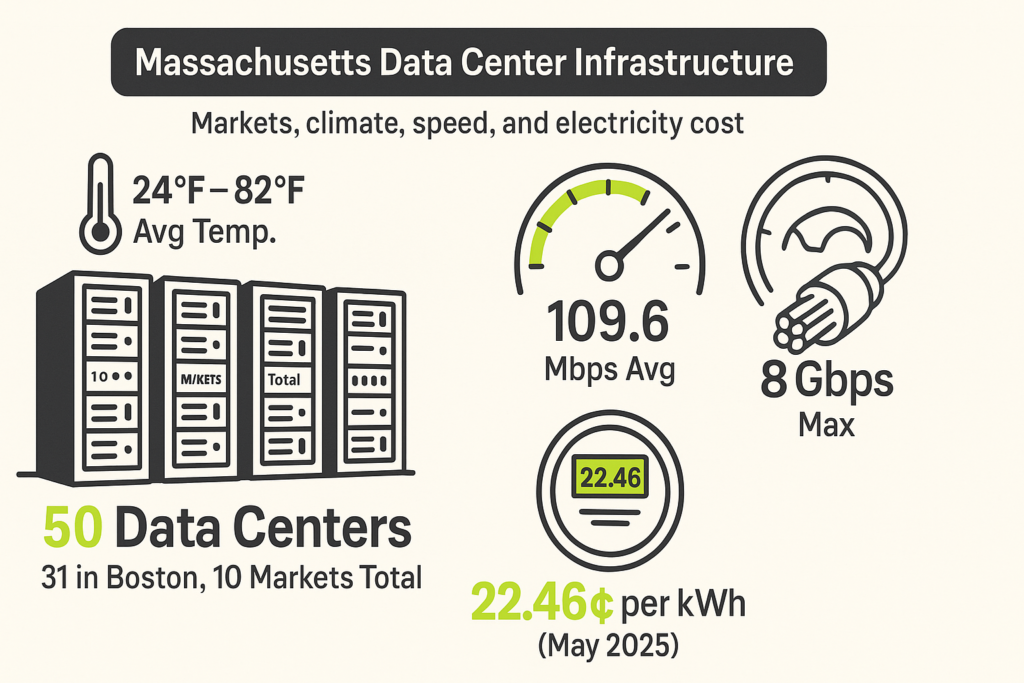 Massachusetts Data Center Infrastructure Overview