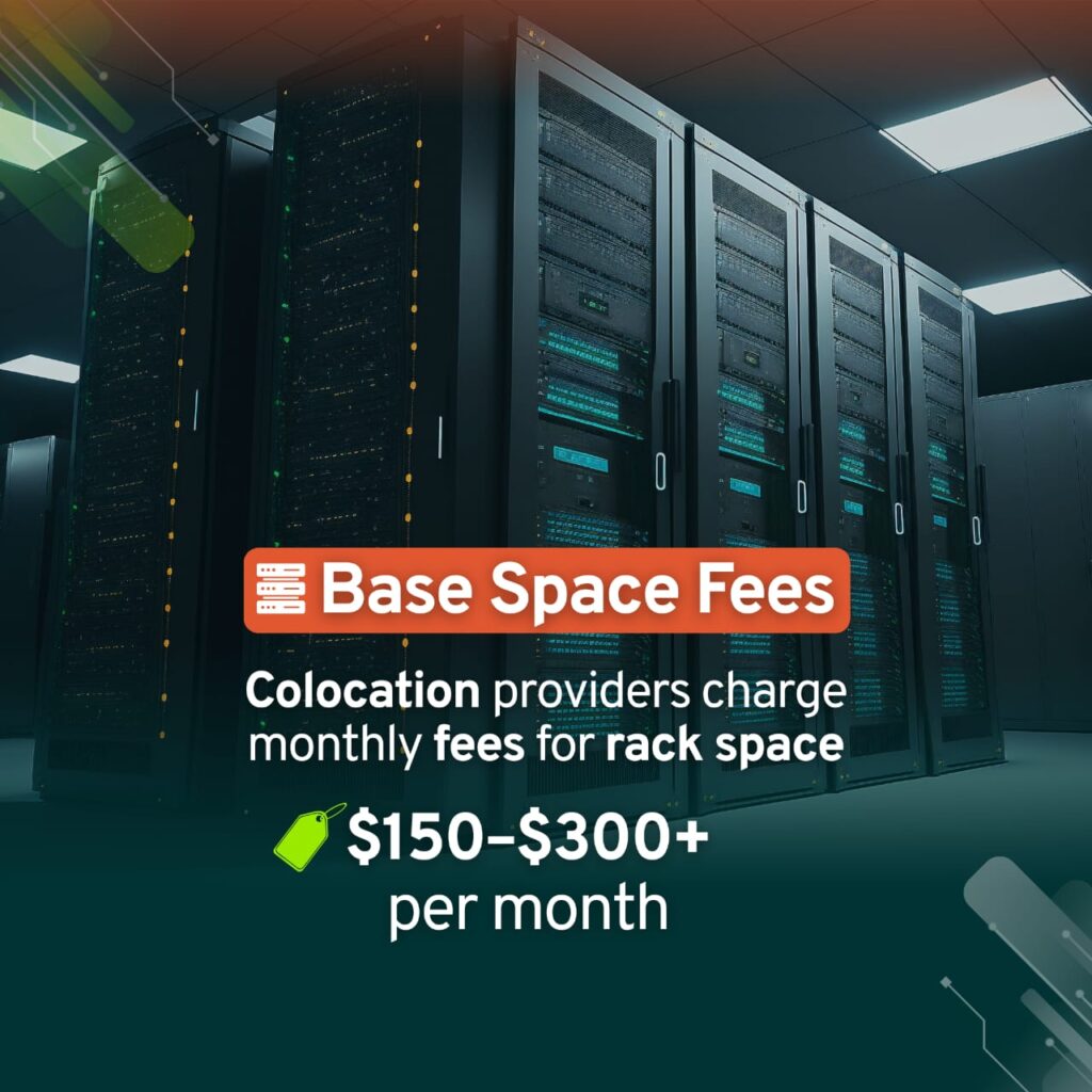 Colocation Rack Space Fees