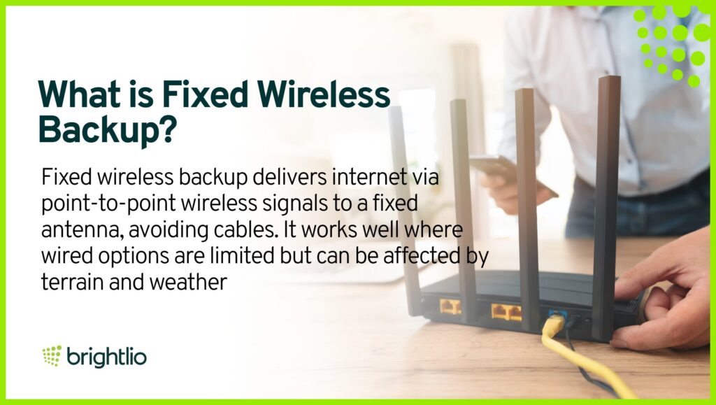 What is Fixed Wireless Backup