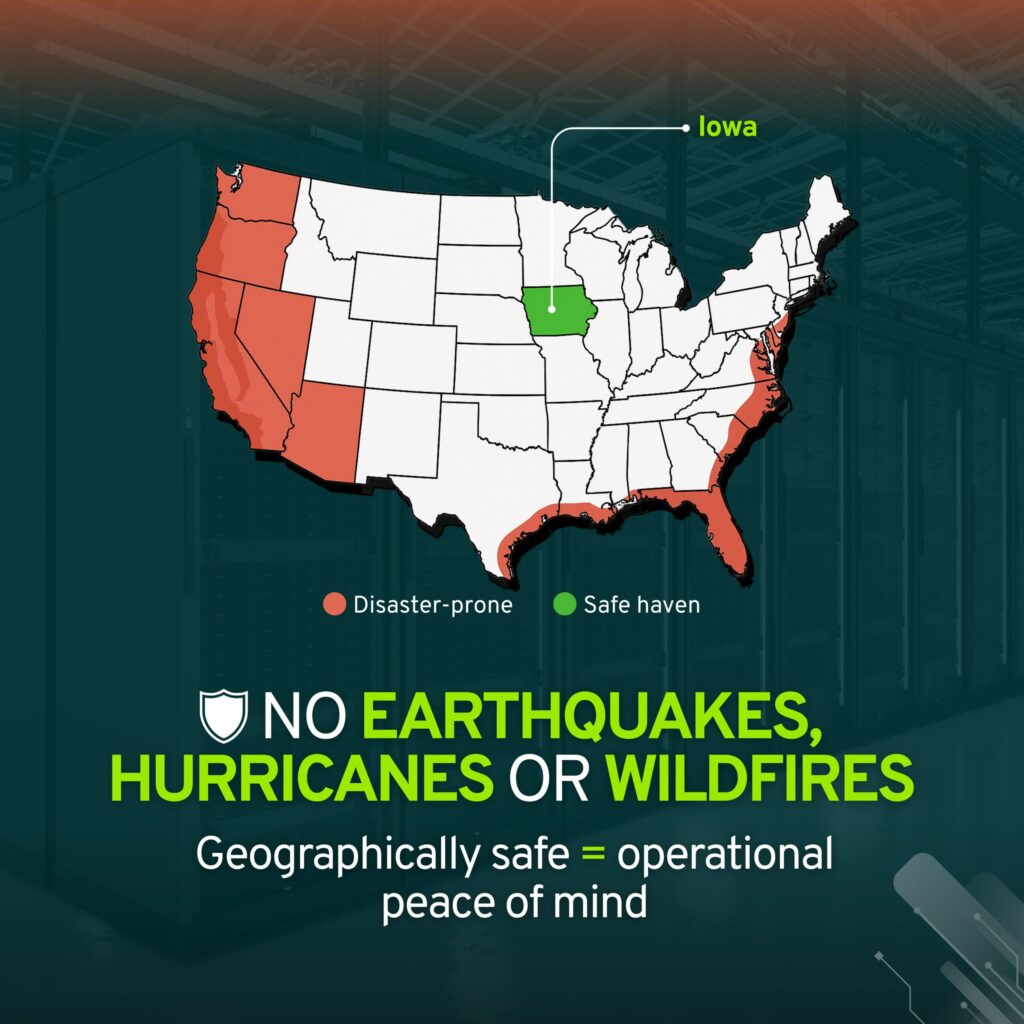 IOWA Provides a Safe Haven from Natural Disasters