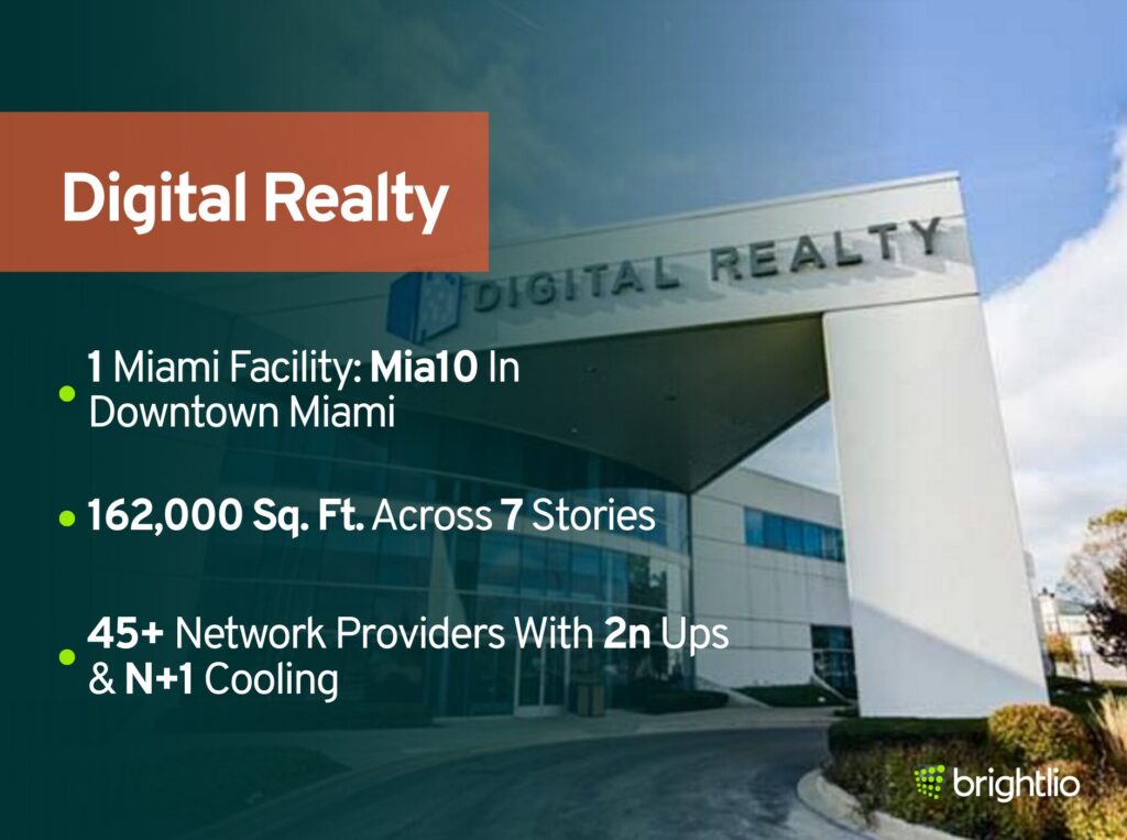 Digital Realty Data Centers in Florida