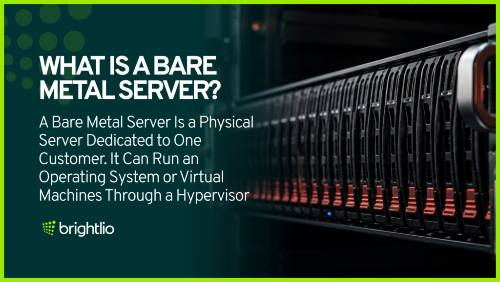 Image Describes What a Bare Metal Server Is 
