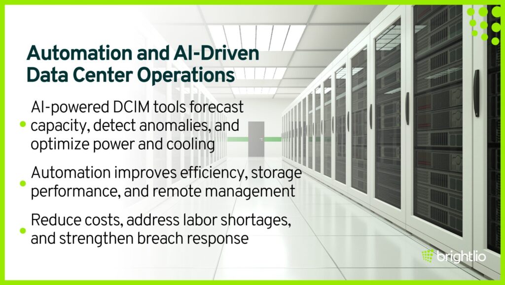 Automation and AI-Driven Data Center Operations