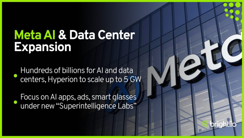 Meta AI & Data Center Expansion