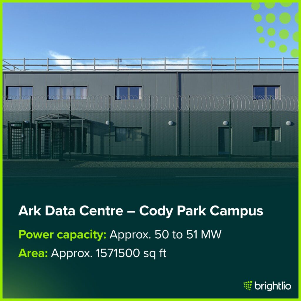 Ark Data Centre – Cody Park Campus