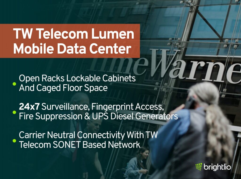 TW Telecom Lumen Mobile Data Center