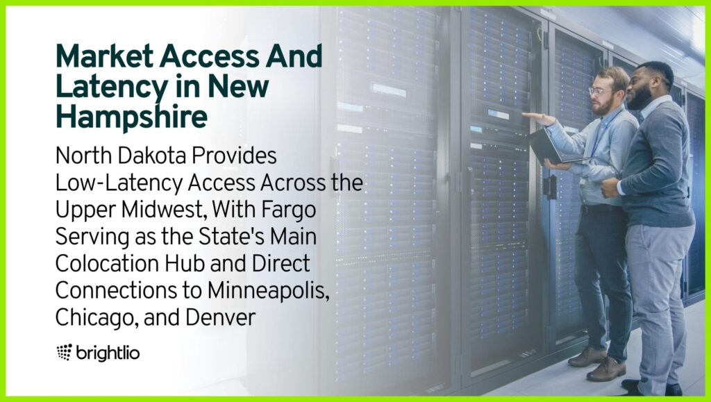 Market Access And Latency in North Dakota
