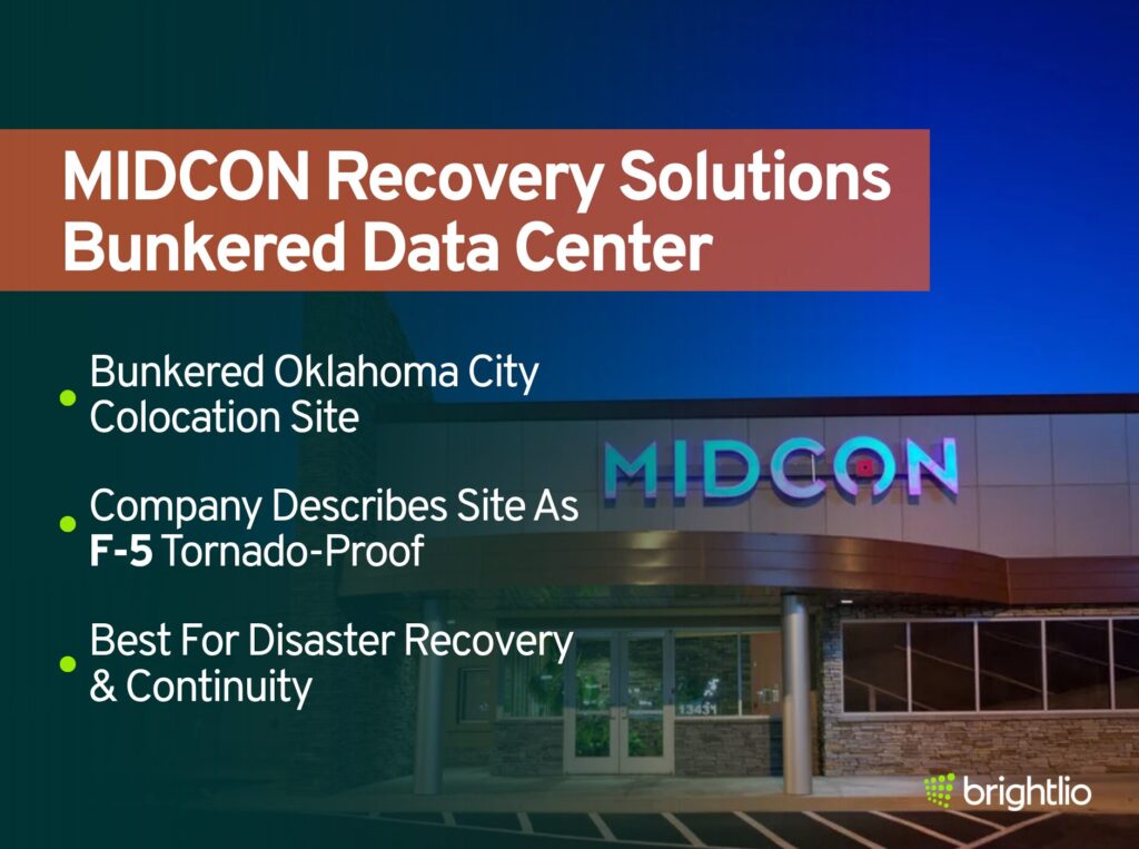 MIDCON Recovery Solutions Bunkered Data Center